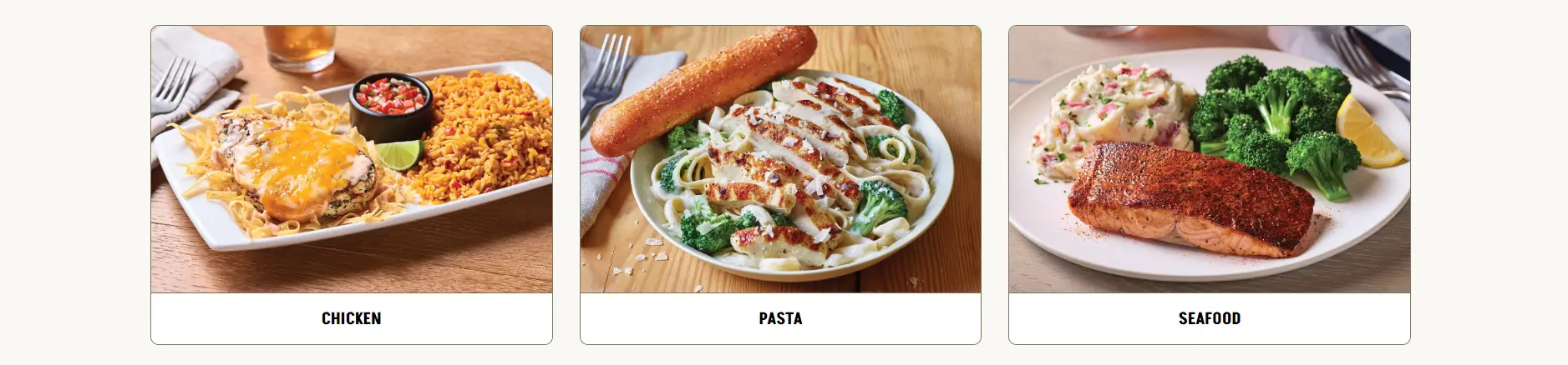 Applebees menu during happy hour